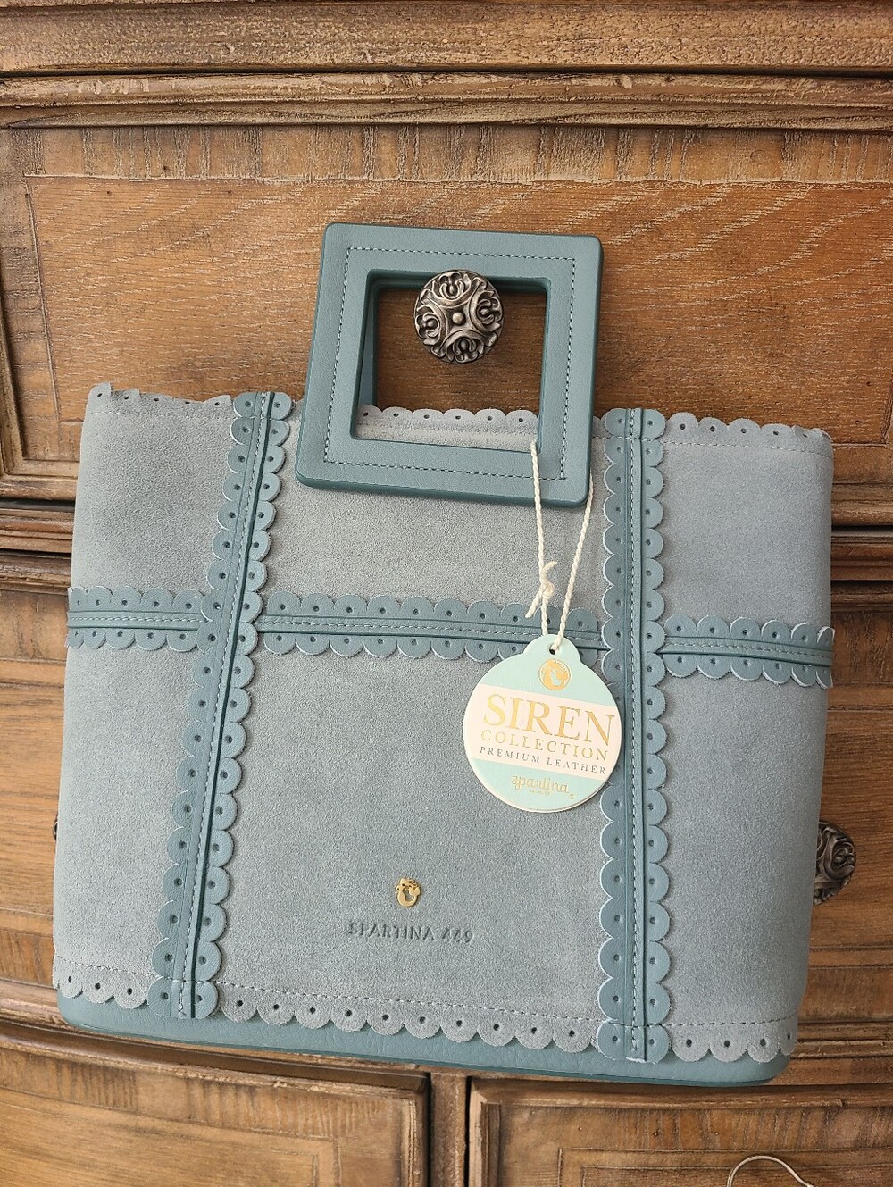 NWT Spartina 449 Siren Stella Tote In Slate
